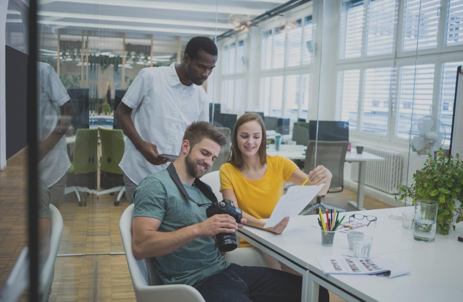 Équipe novailune en session de formation pratique sur l'analyse financière